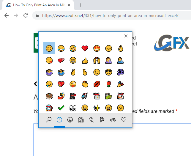 How to Use Emoji in Chrome Web Browser