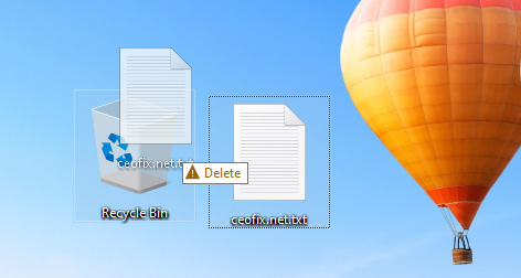 Bypass the Recycle Bin When Deleting Files on Windows 10