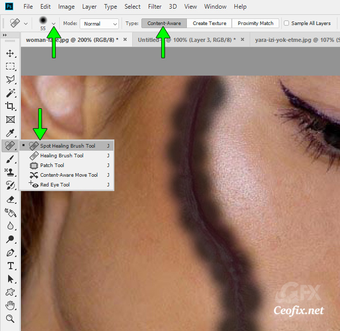 How to Remove Scars in Photoshop