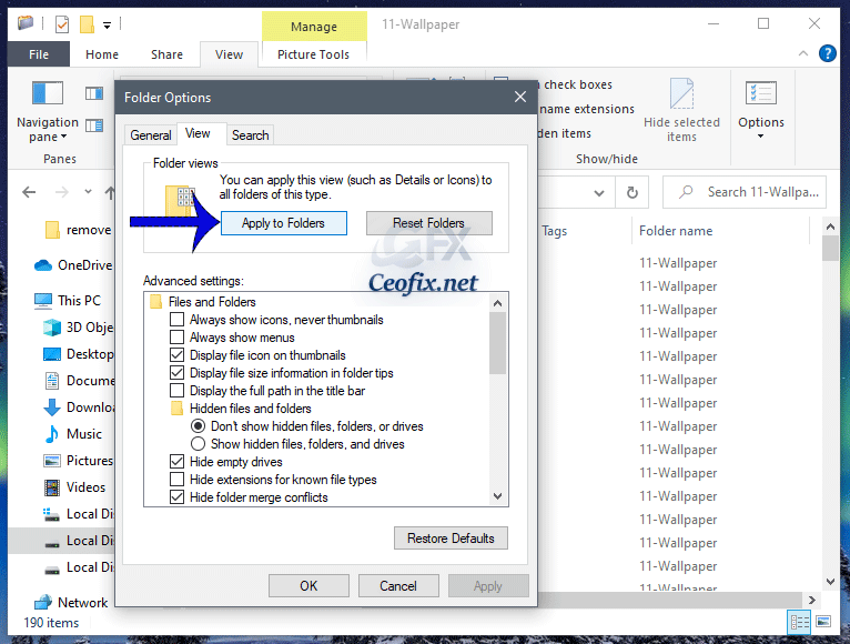 add columns to folders in Windows 10 Explorer