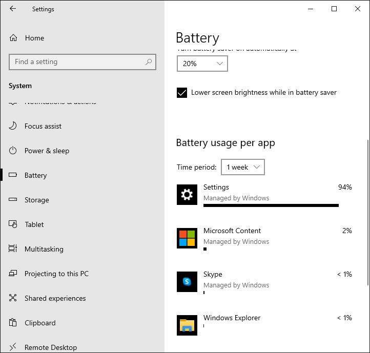 See which apps are affecting your battery life