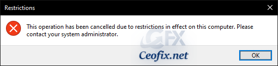 restrictions