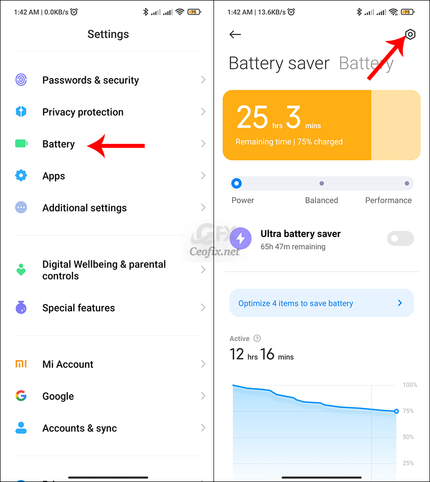 Battery Saver mode